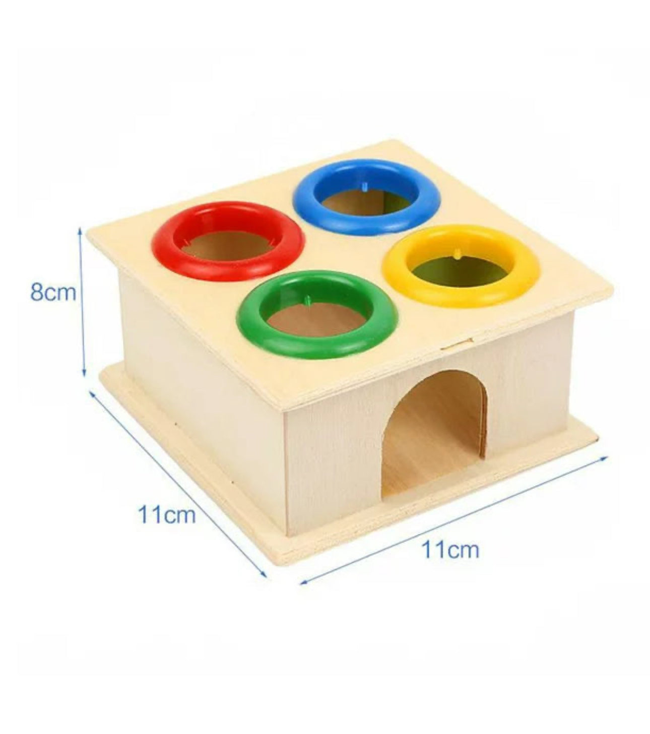 Wooden Hammer Pound The Ball Knock Game