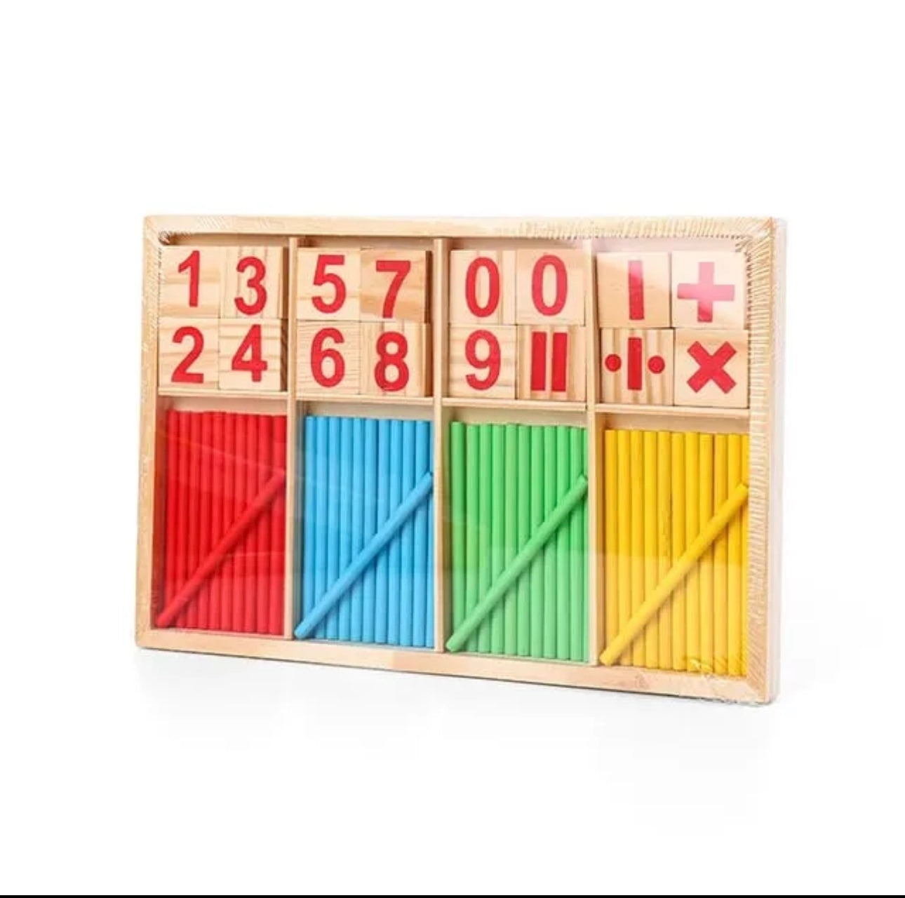 Mathematical Intelligence Stick - Counting Toys For Kids - Wooden Toys