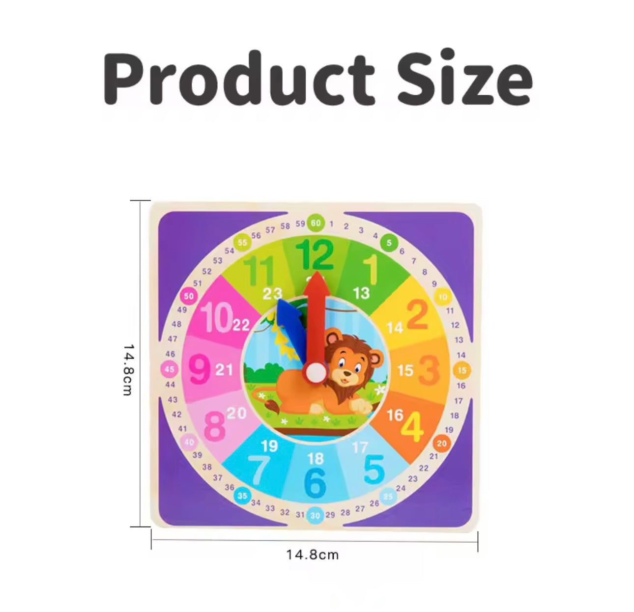 Wooden Digital Small Clock