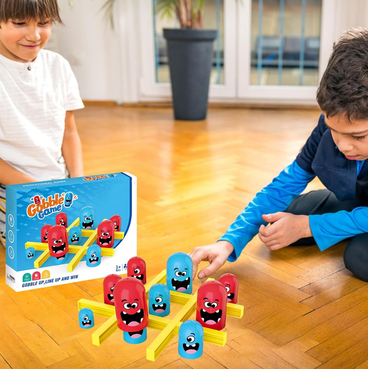 Emoji Tic-Tac-Toe Tache Board Game
