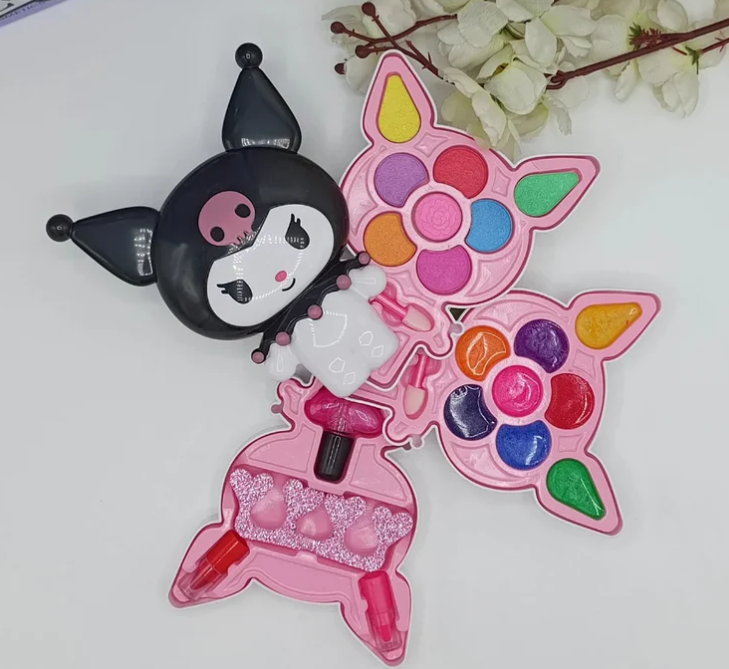 Cute Kuromi Style Makeup Kit